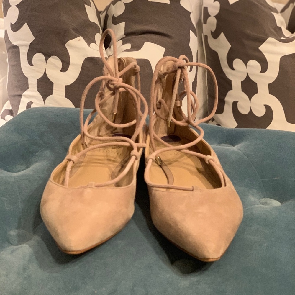 Vince Camino pointed ballet flats (nude)